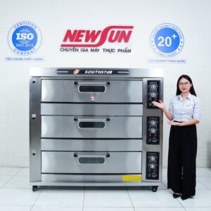 Lo nuong banh Southstar 3 tang 9 khay dung gas 1