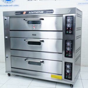 Lo nuong banh Southstar 3 tang 9 khay dung gas 10