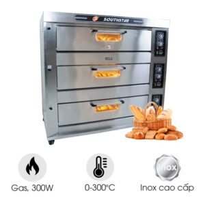 Lò nướng bánh Southstar 3 tầng 9 khay dùng gas YXY-90A