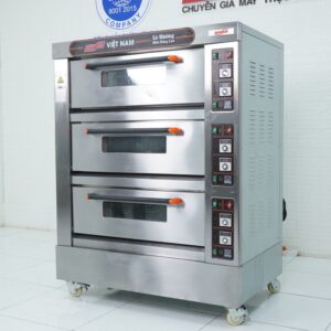 Lò Nướng 3 Tầng 6 Khay XYF-3KA-T (Điều Khiển Cơ) lo nuong banh 3 tang 6 khay xyf 3ka t ava8
