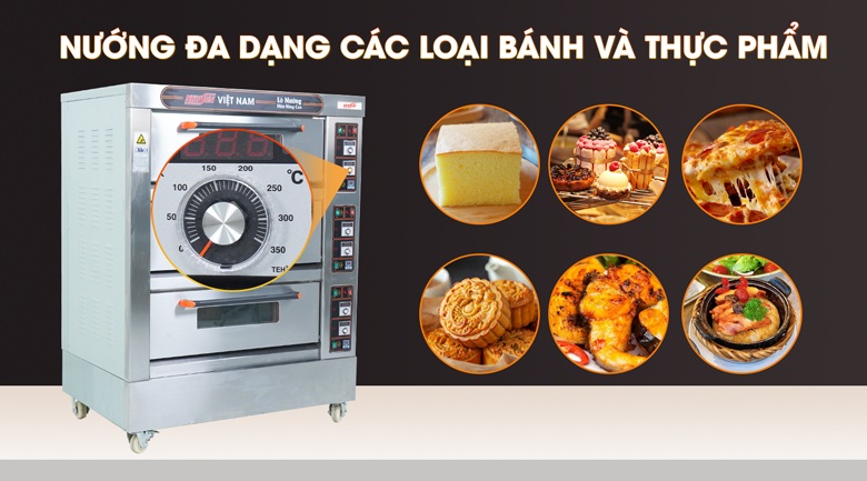 Nướng đa dạng các loại bánh và thực phẩm Nướng đa dạng các loại bánh và thực phẩm