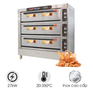 Trang chủ Lò Nướng 3 Tầng 9 Khay XYF-3KAL-T (Điều Khiển Cơ)