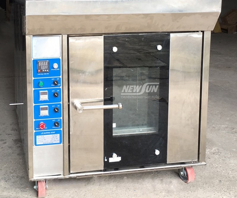 Thực tế lò nướng bánh mì xoay 6 khay Thực tế lò nướng bánh mì xoay 6 khay