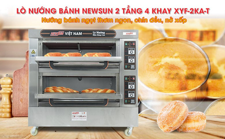 Lò nướng bánh 2 tầng 4 khay XYF-2KA-T