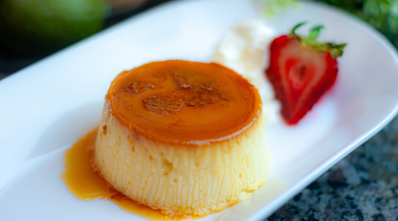 Làm bánh flan phô mai bằng lò nướng