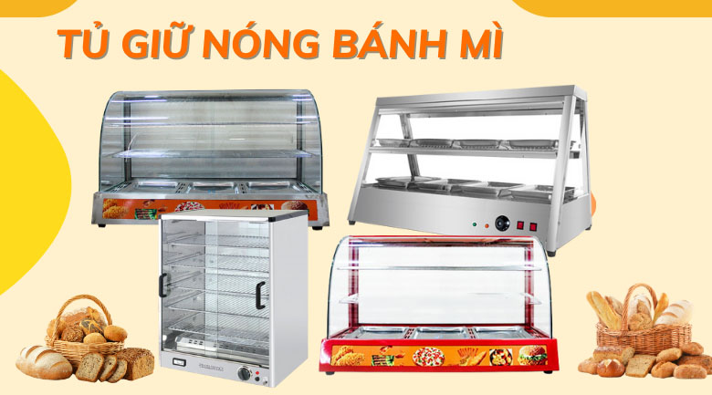 lò giữ nóng bánh mì