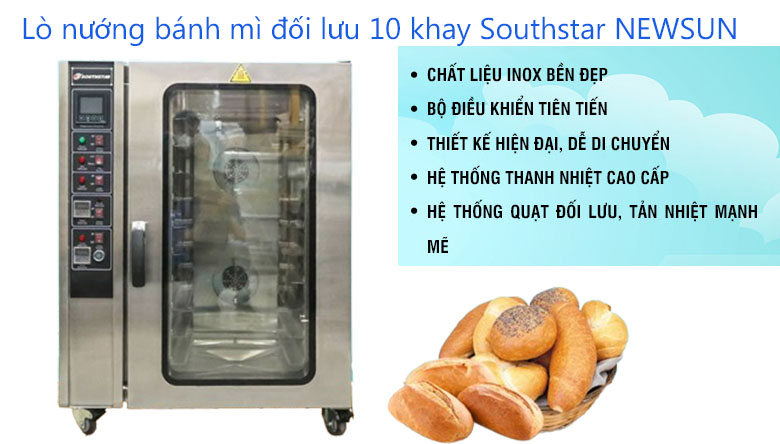 Lò nướng kinh doanh bánh mì que Hải Phòng