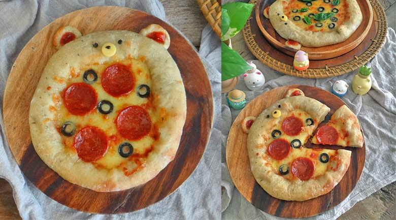 Quán bánh pizza ngon ở Hà Nội Pizza Bears