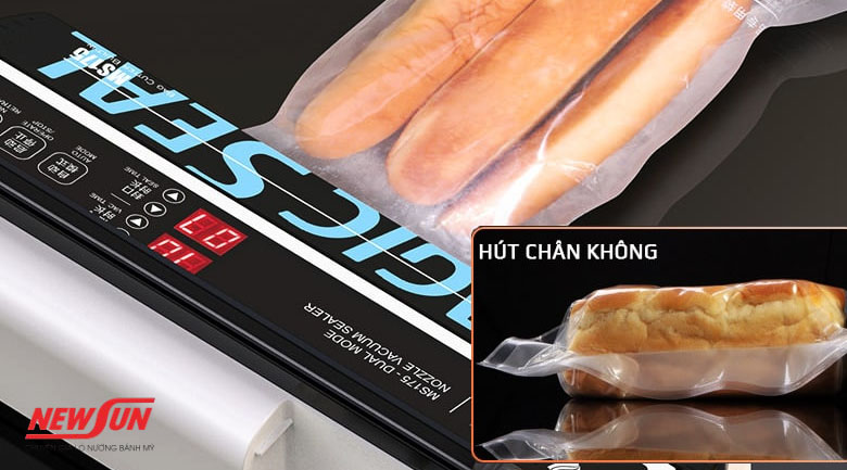 Cách bảo quản bánh mì, hút chân không