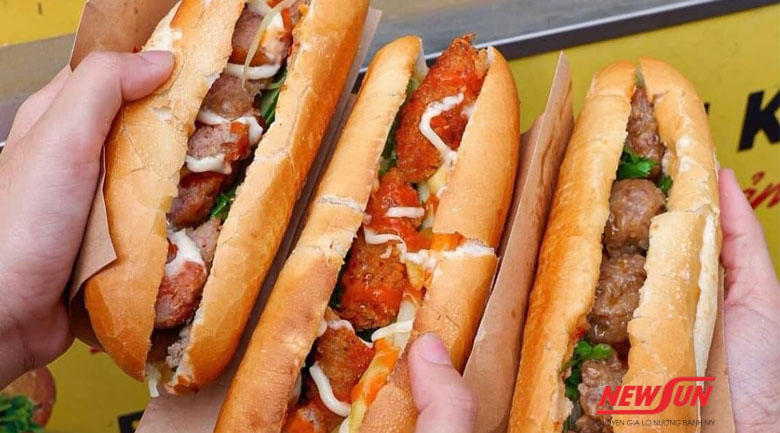 Quán bánh mì ngon ở Huế Thắng Đạt