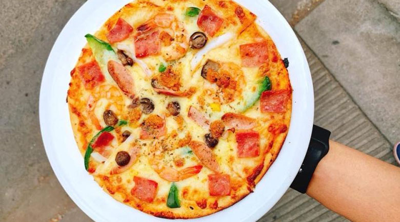 Quán bánh pizza ngon ở Huế- Cono