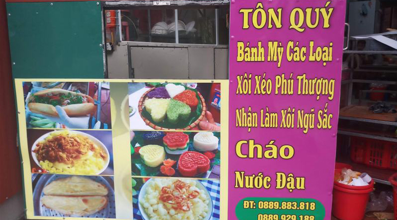 Tiệm bánh mì Tôn Quý Quảng Ninh