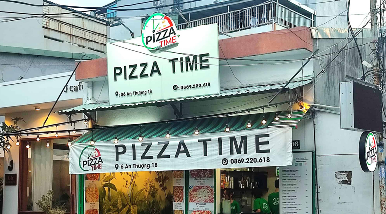 Tiệm bánh Pizza Time ở Đà Nẵng