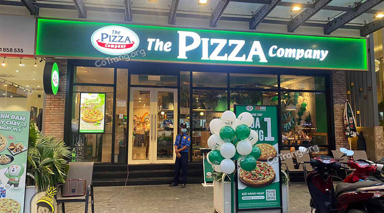 Tiệm bánh pizza ngon ở Đà Nẵng The Pizza Company 