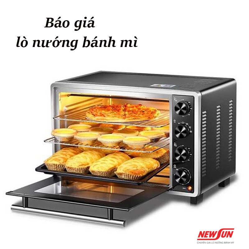 Gợi ý 5 yếu tố quyết định giá lò nướng bánh mì hiện nay