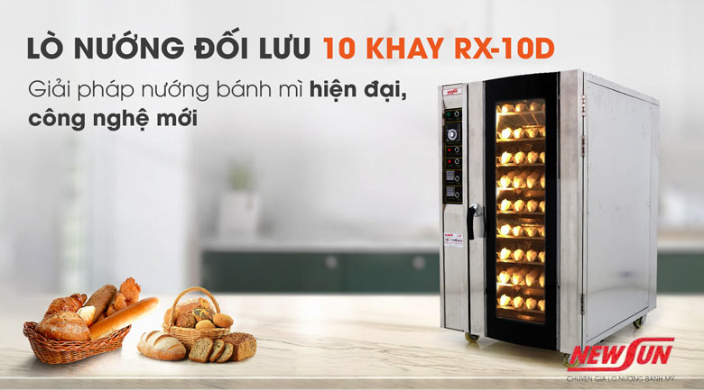 Lò bánh mì công nghiệp đối lưu