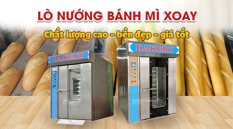 Đánh giá lò nướng bánh mì xoay 8 khay chi tiết từ A đến Z Mua lò nướng xoay 8 khay tại Điện máy NEWSUN
