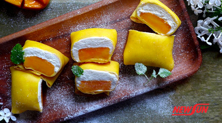 Hướng dẫn 4 cách làm bánh crepe xoài tại nhà dễ thực hiện cách làm bánh crepe xoài
