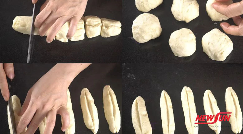 Hướng dẫn chi tiết cách làm bánh mì bằng nồi chiên không dầu làm bánh mì bằng nồi chiên không dầu chia bột