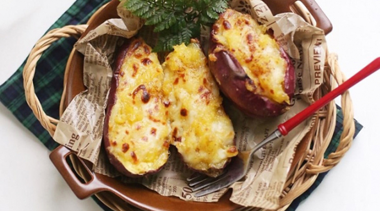 Hướng dẫn 4 cách nướng khoai lang bằng lò nướng bánh mì nướng khoai lang bằng lò nướng bánh mì, bơ mật ong