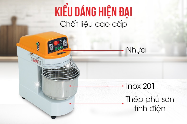 Máy đánh bột mì 8kg BS-20A Chất liệu cao cấp