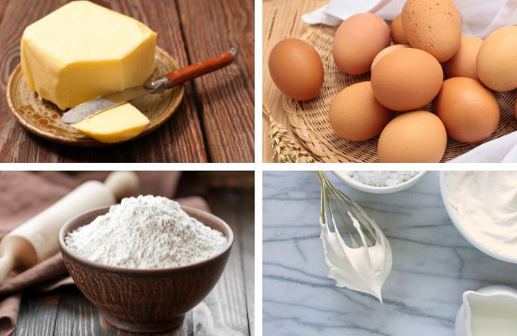 bánh su kem trái cây