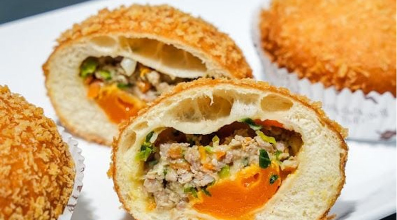 bánh mì sốt thịt bằm Đài Loan mini