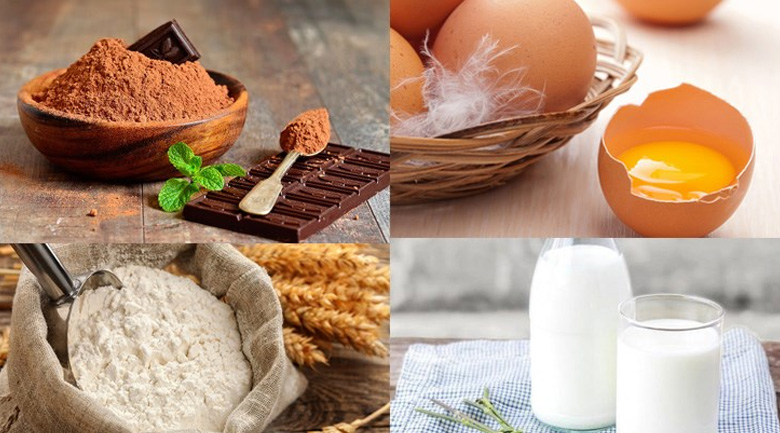 bánh chiffon socola