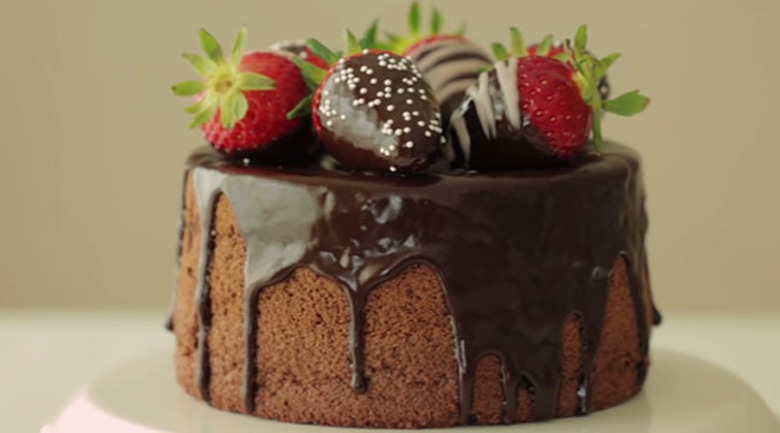 bánh chiffon socola, theo sở thích