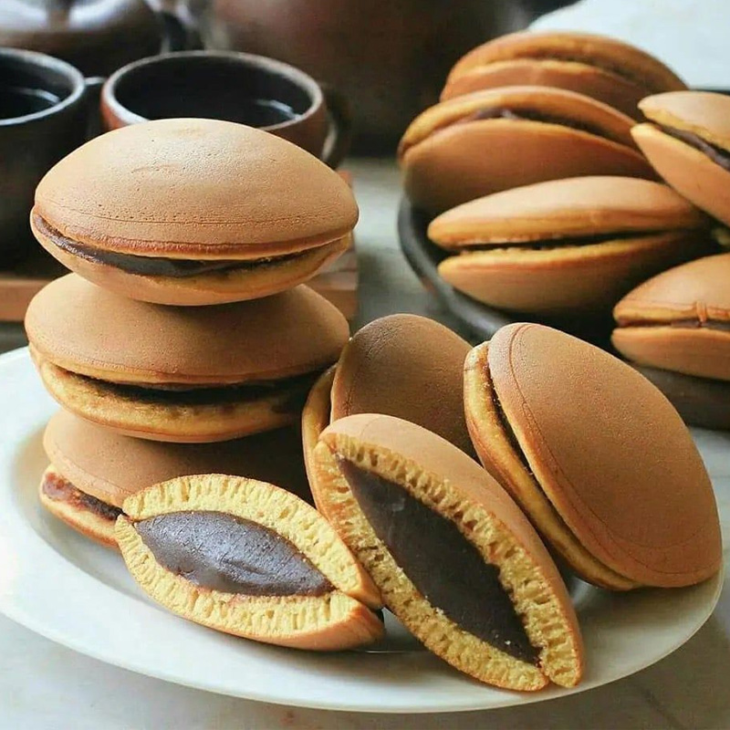 Hướng dẫn cách làm bánh dorayaki đậu đỏ với 4 bước