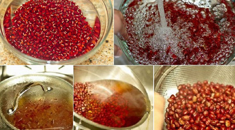 bánh dorayaki đậu đỏ, chuẩn bị nhân