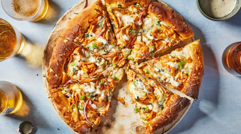 Pizza gà Buffalo, lưu ý